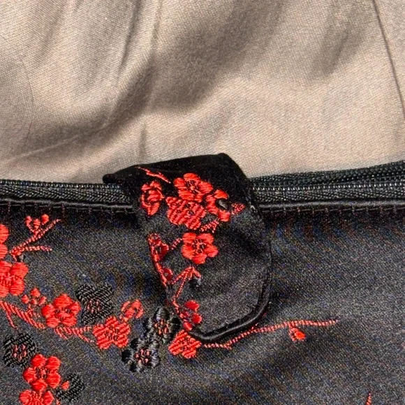 Red Blossom Brand Clutch with Mirror (Like New) - Picture 2 of 10